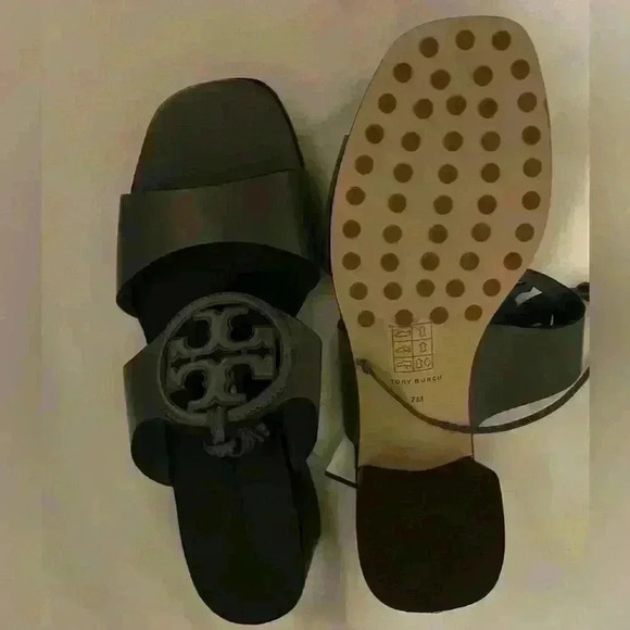 NIB Tory Burch Bombé Miller heel calf leather - Picture 3 of 3